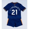 Newcastle United Tino Livramento #21 Tredjedraktsett Barn 2025-26 Kortermet (+ korte bukser)
